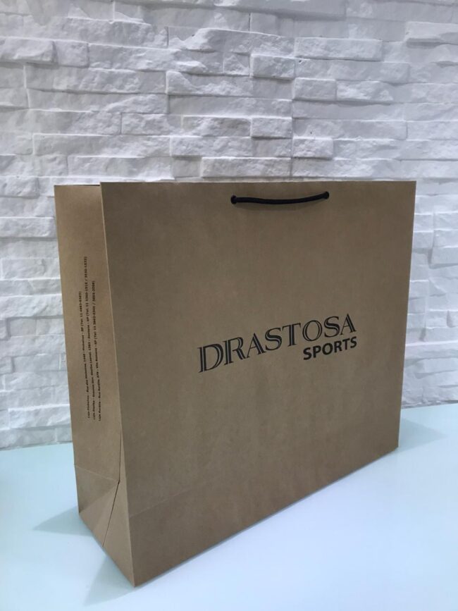 Sacola de papelão Drastosa