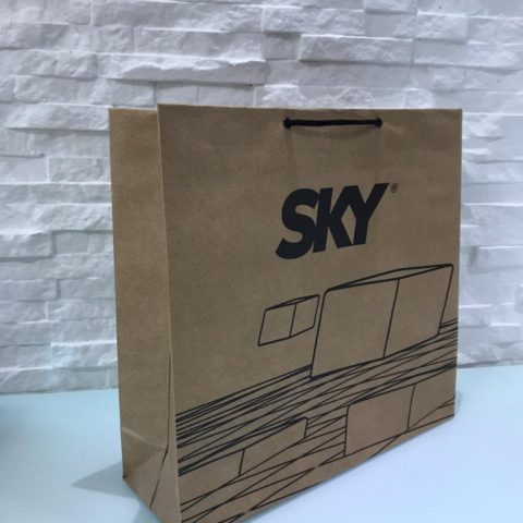 Sacola de papelão Sky