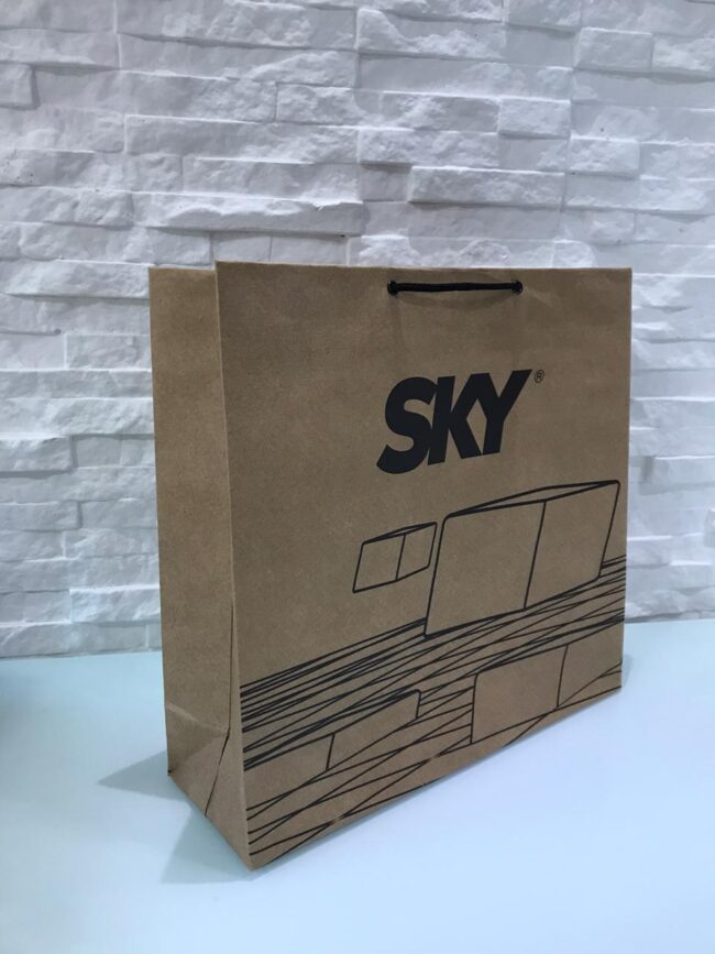 Sacola de papelão Sky
