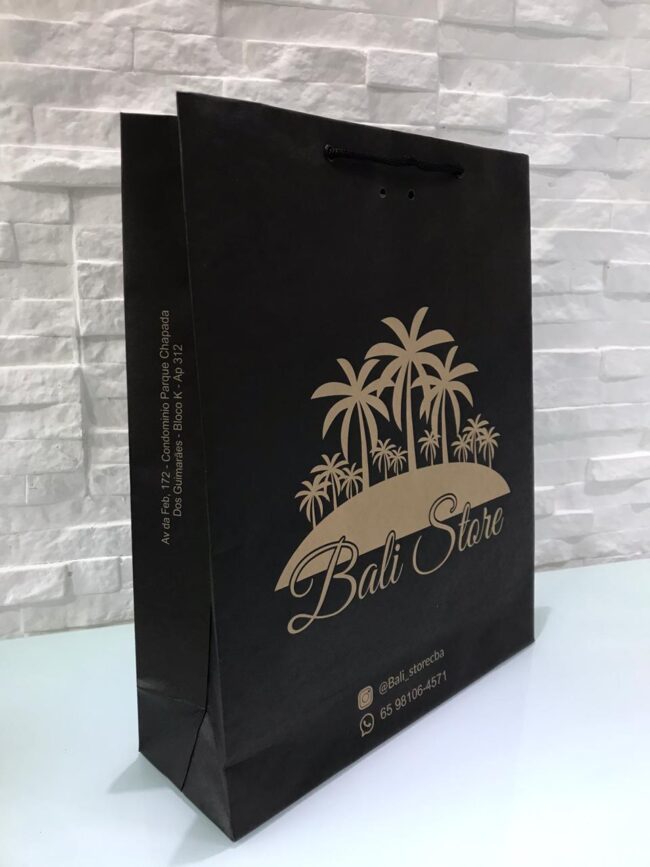 Sacolas Kraft Bali Store